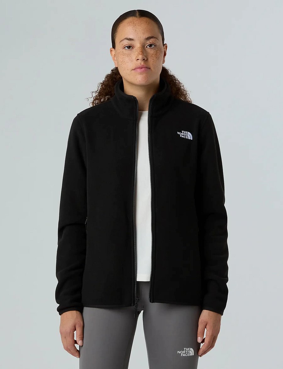 The North Face - W GLACIER FLEECE JACKET - oberteile - tnf black - 5