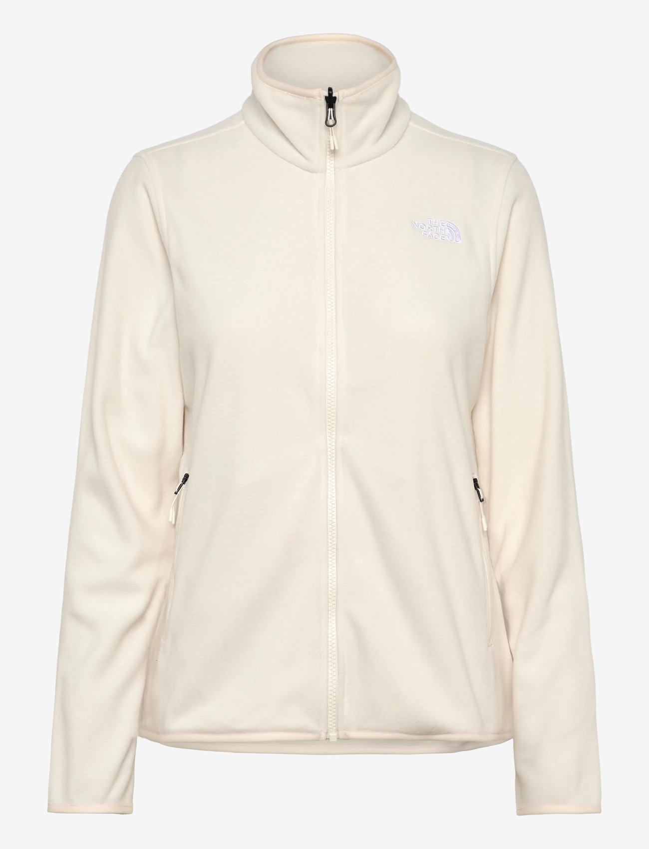 The North Face - W GLACIER FLEECE JACKET - fleece og mellemlag - white dune - 1