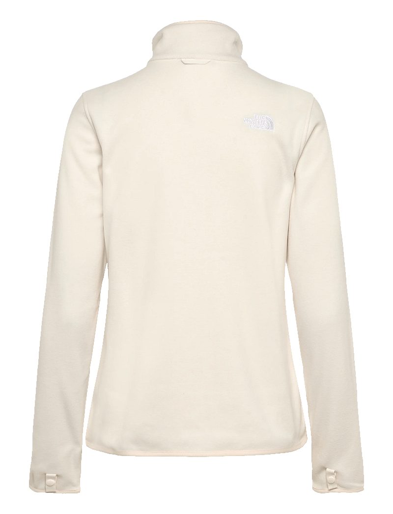 The North Face - W GLACIER FLEECE JACKET - augšējais apģērbs - white dune - 2