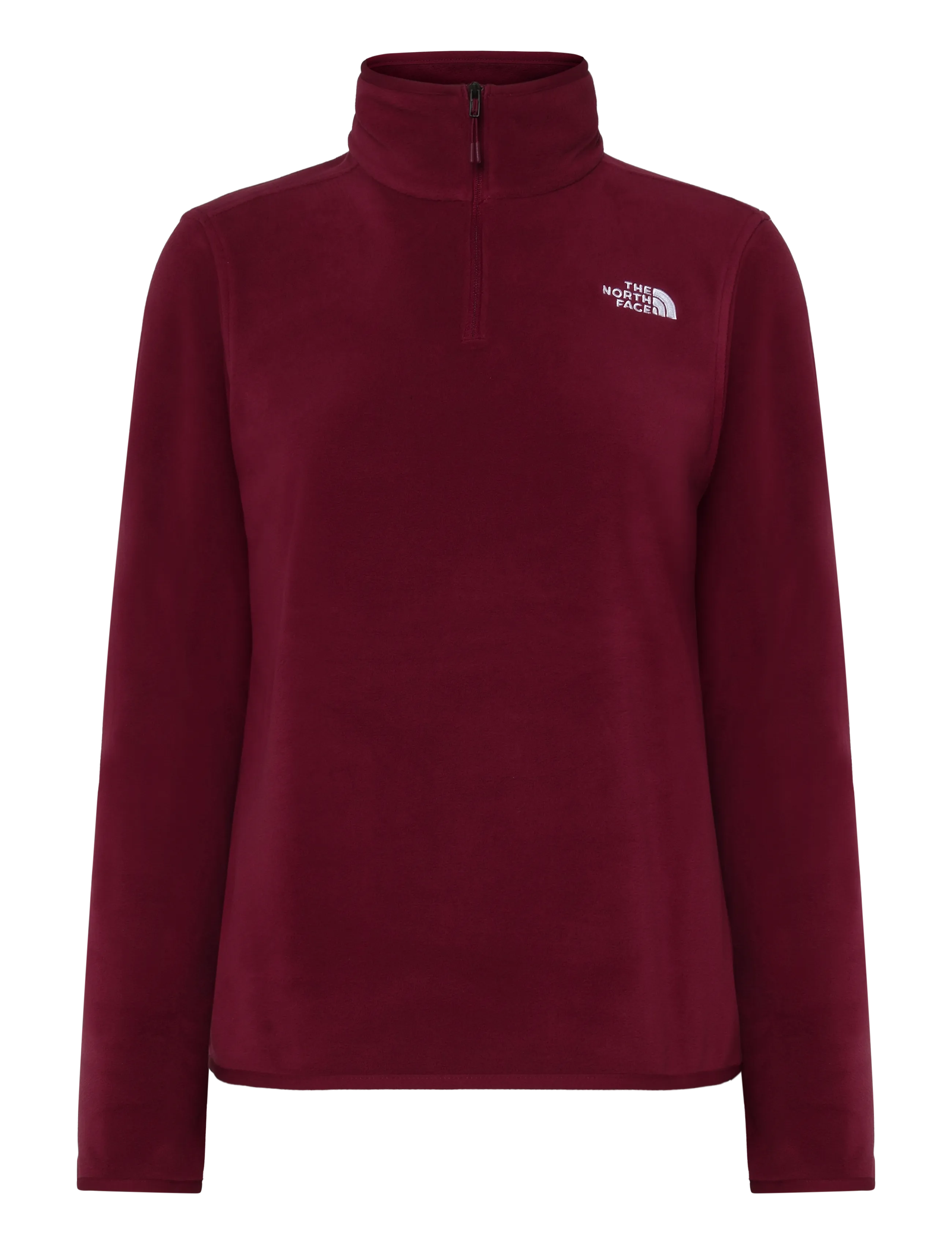 The North Face W GLACIER FLEECE 1/4 ZIP JACKET - The North Face - BURGUNDY CRUSH / burgundy