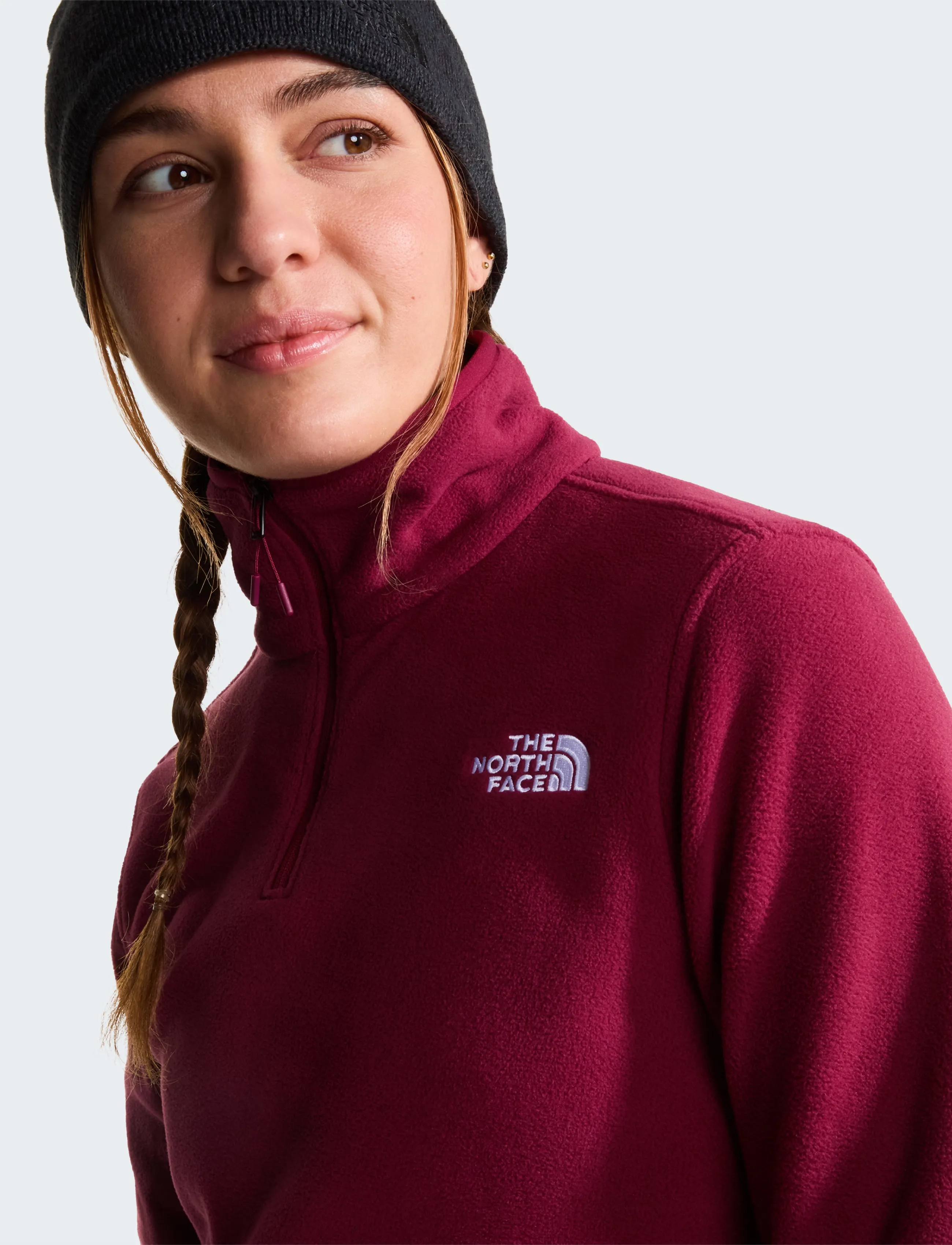 THE NORTH FACE W Glacier Fleece 1/4 Zip Jacket fleecejackor dam – bild 5