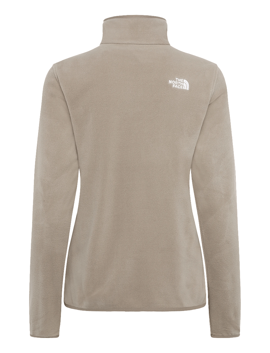 The North Face - W GLACIER FLEECE 1/4 ZIP JACKET - Överdelar - garnet - 2