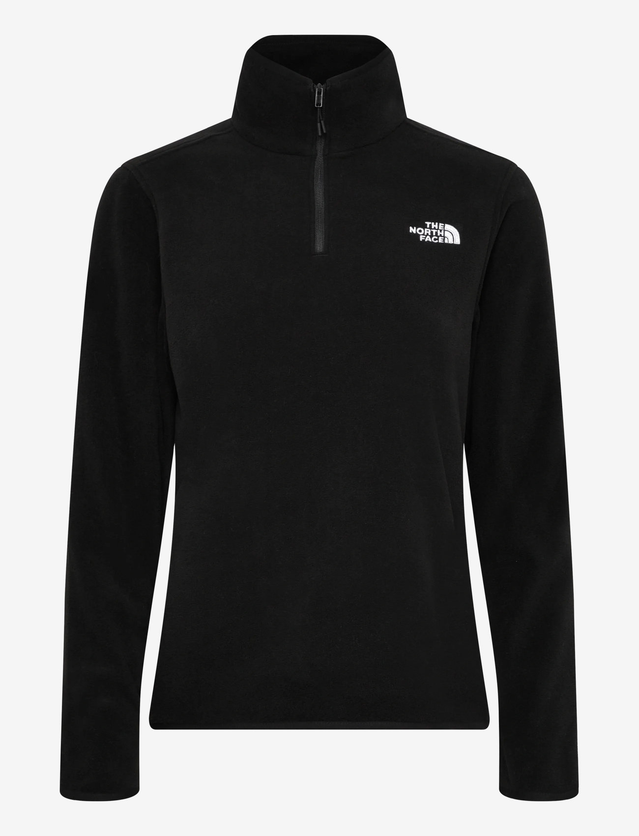 The North Face - W GLACIER FLEECE 1/4 ZIP JACKET - tops - tnf black - 1