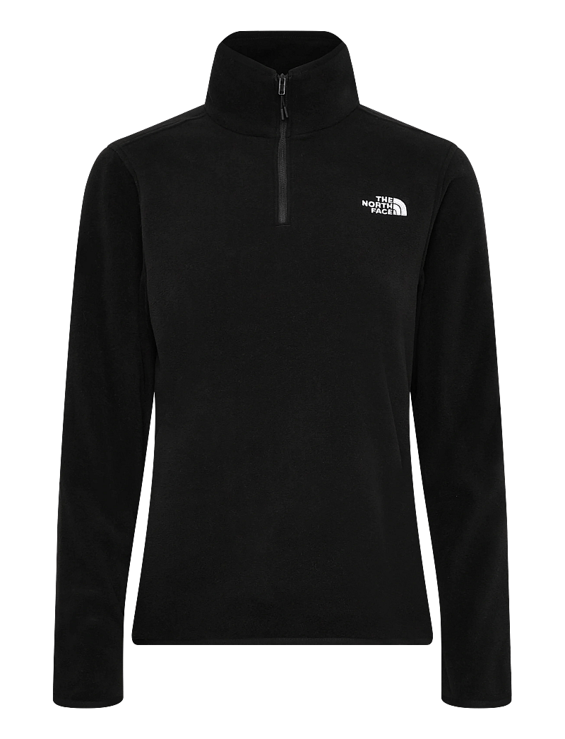 The North Face - W GLACIER FLEECE 1/4 ZIP JACKET - tops - tnf black - 1
