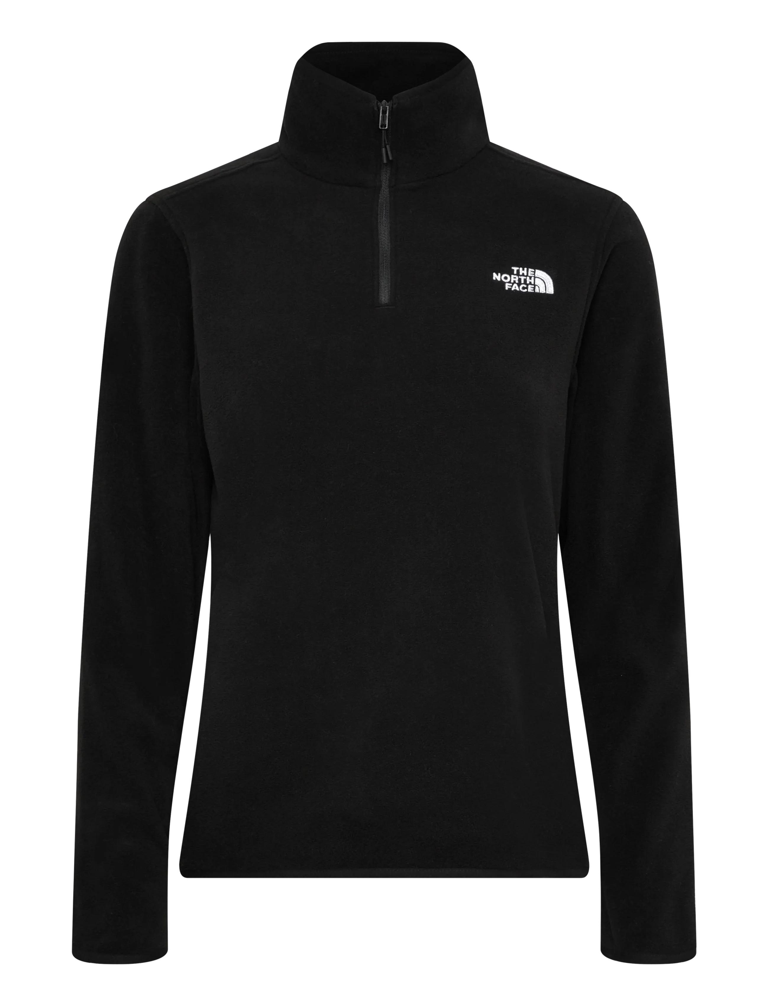 The North Face - W GLACIER FLEECE 1/4 ZIP JACKET - oberteile - tnf black - 1