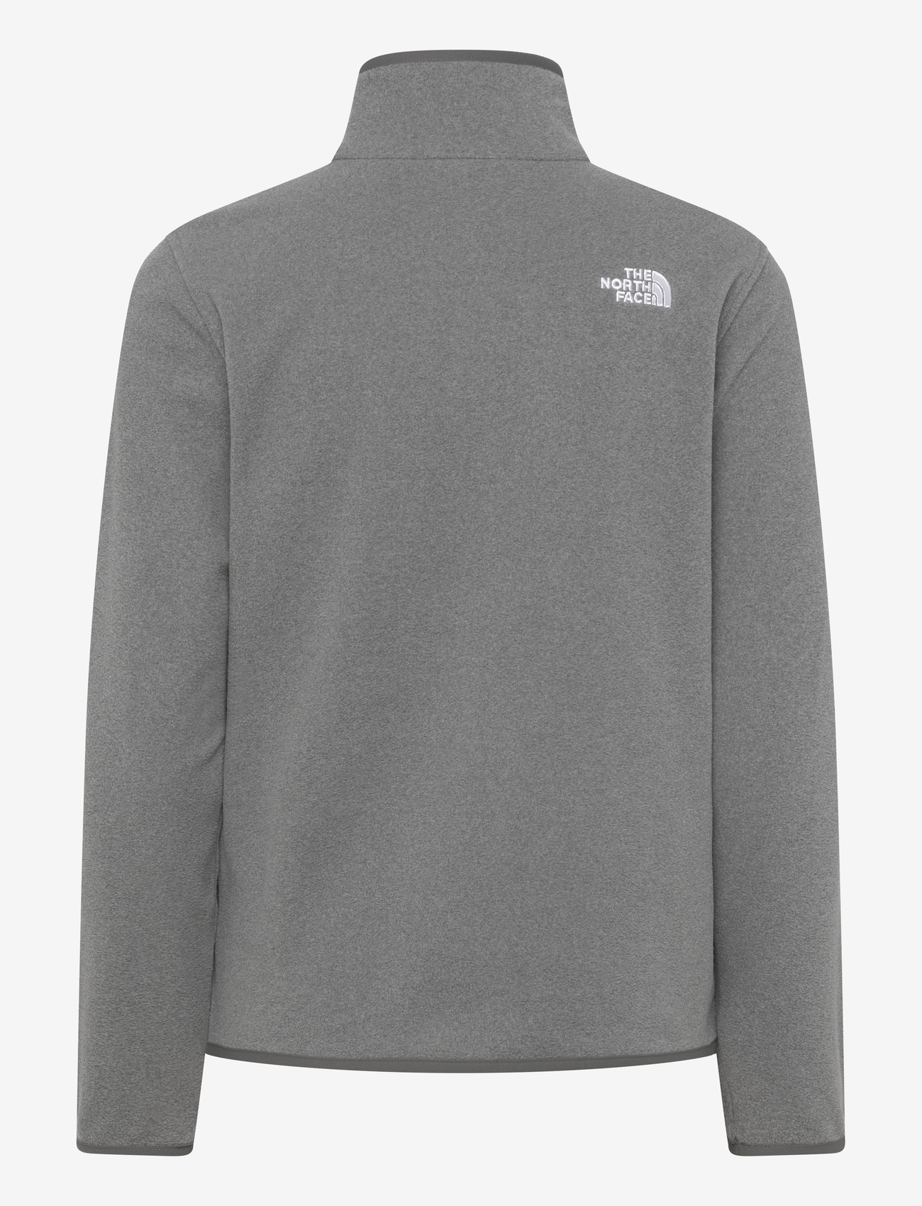 The North Face - W GLACIER FLEECE 1/4 ZIP JACKET - overdele - tnf mid grey heather - 2