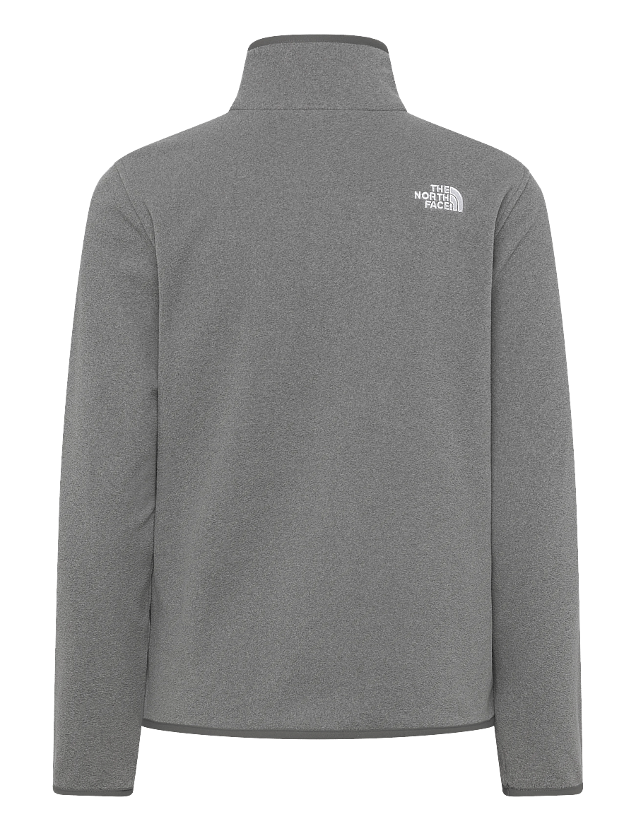 The North Face - W GLACIER FLEECE 1/4 ZIP JACKET - alussärgid - tnf mid grey heather - 2