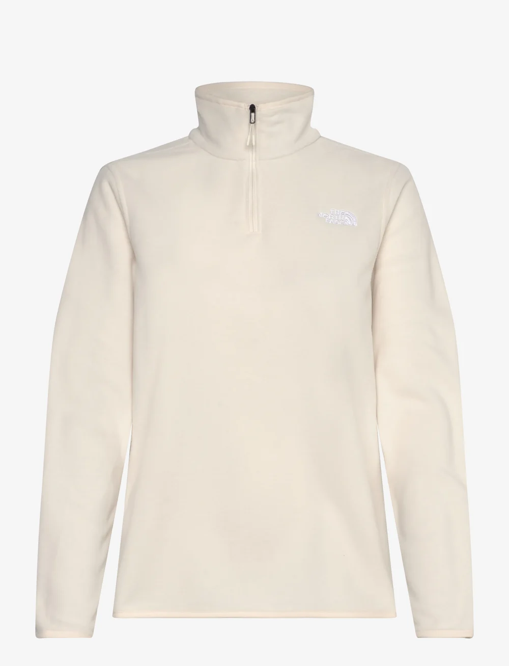 The North Face - W GLACIER FLEECE 1/4 ZIP JACKET - fleeces & midlayers - white dune - 1