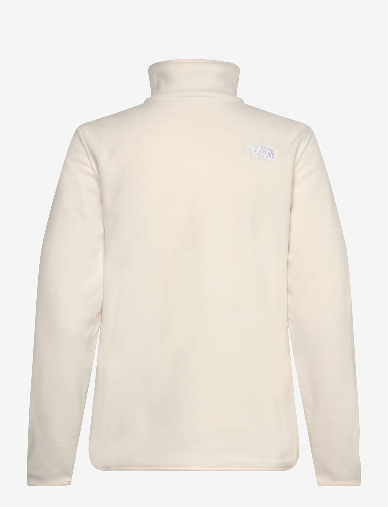 The North Face - W GLACIER FLEECE 1/4 ZIP JACKET - overdele - white dune - 2