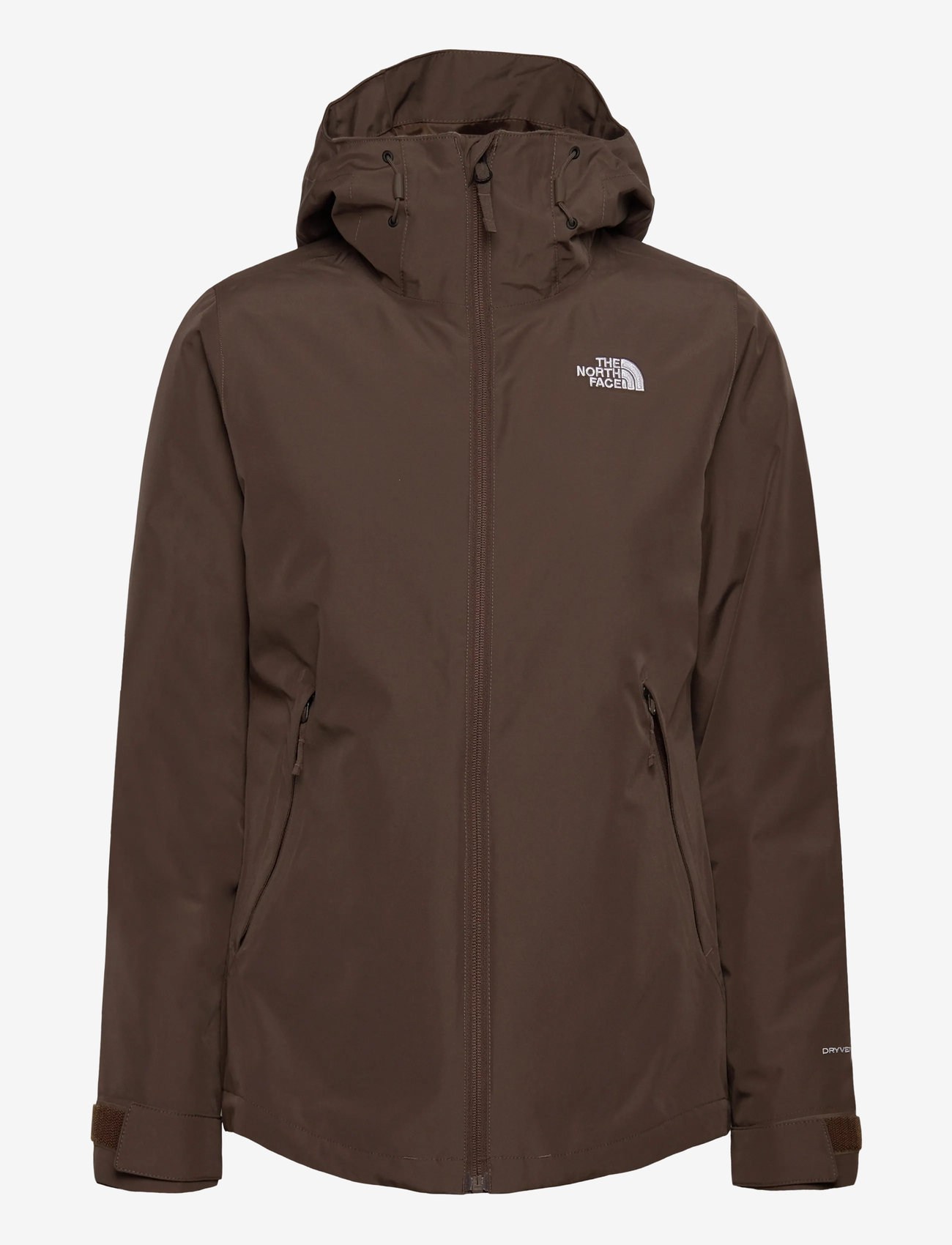 The North Face - W CARTO MONO TRICLIMATE HOODED JACKET - friluftsjackor - smokey brown - 1