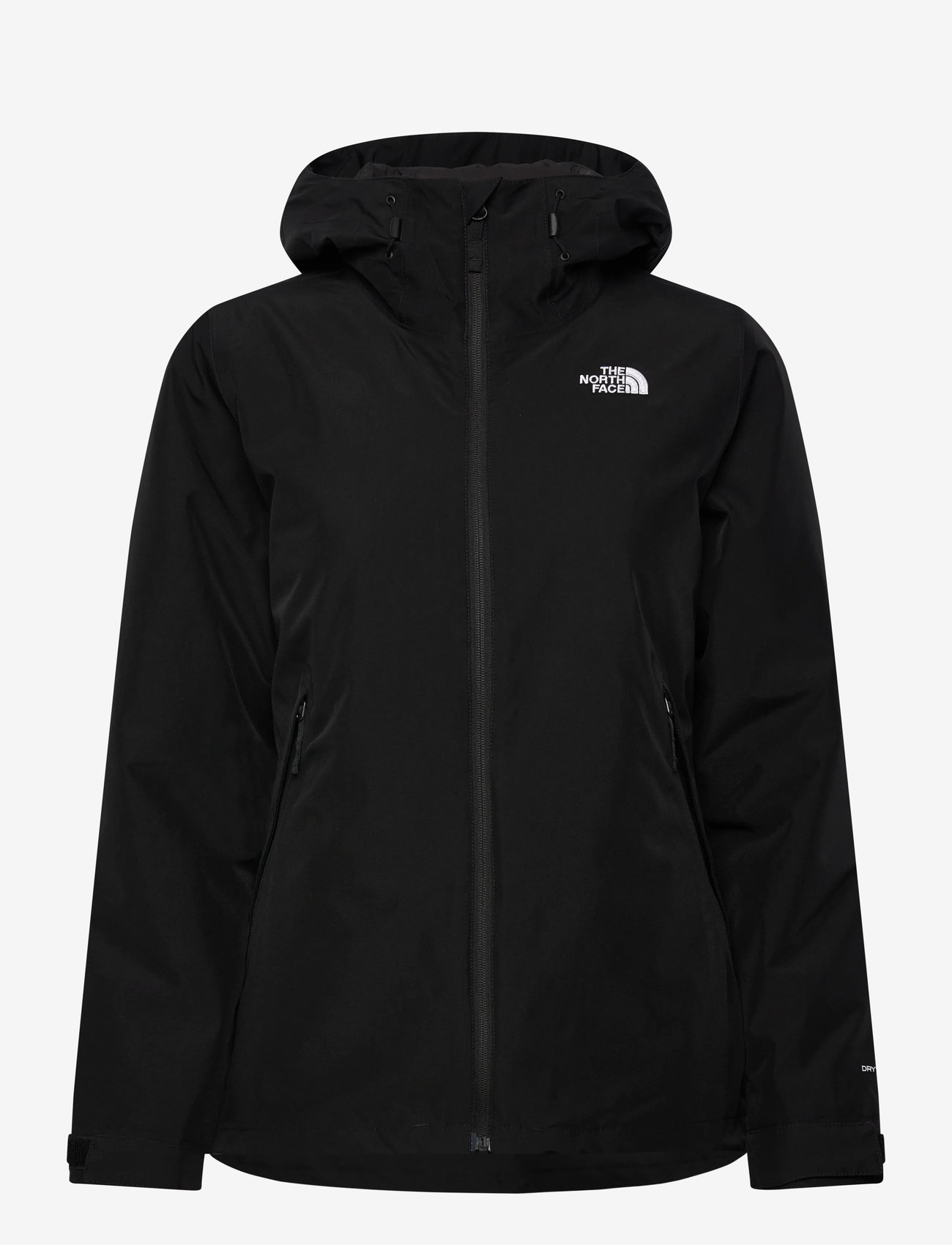 The North Face - W CARTO MONO TRICLIMATE HOODED JACKET - friluftsjakker - tnf black - 1