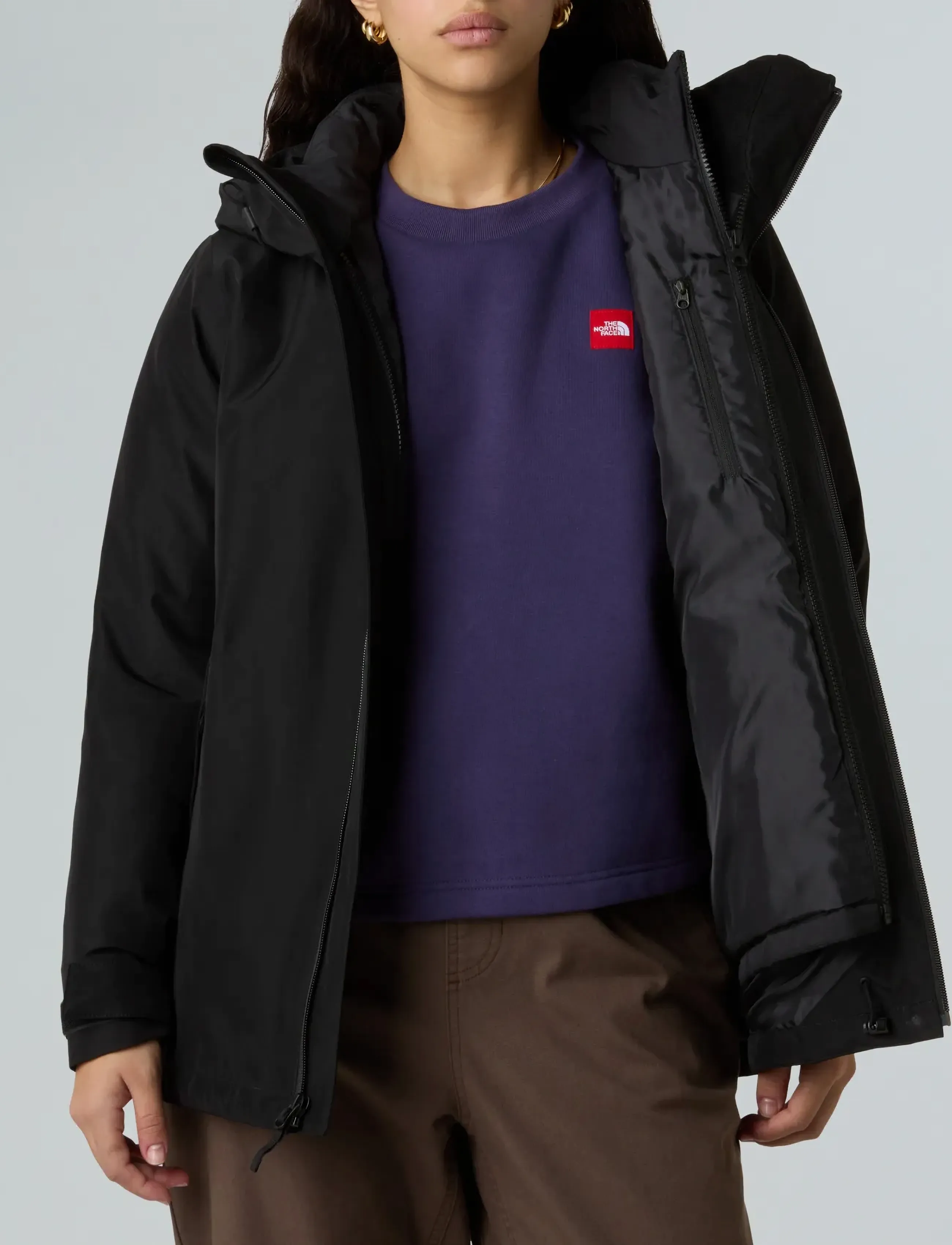THE NORTH FACE Women's Carto Mono Triclimate 3-in-1 Hooded Jacket jackor – bild 9