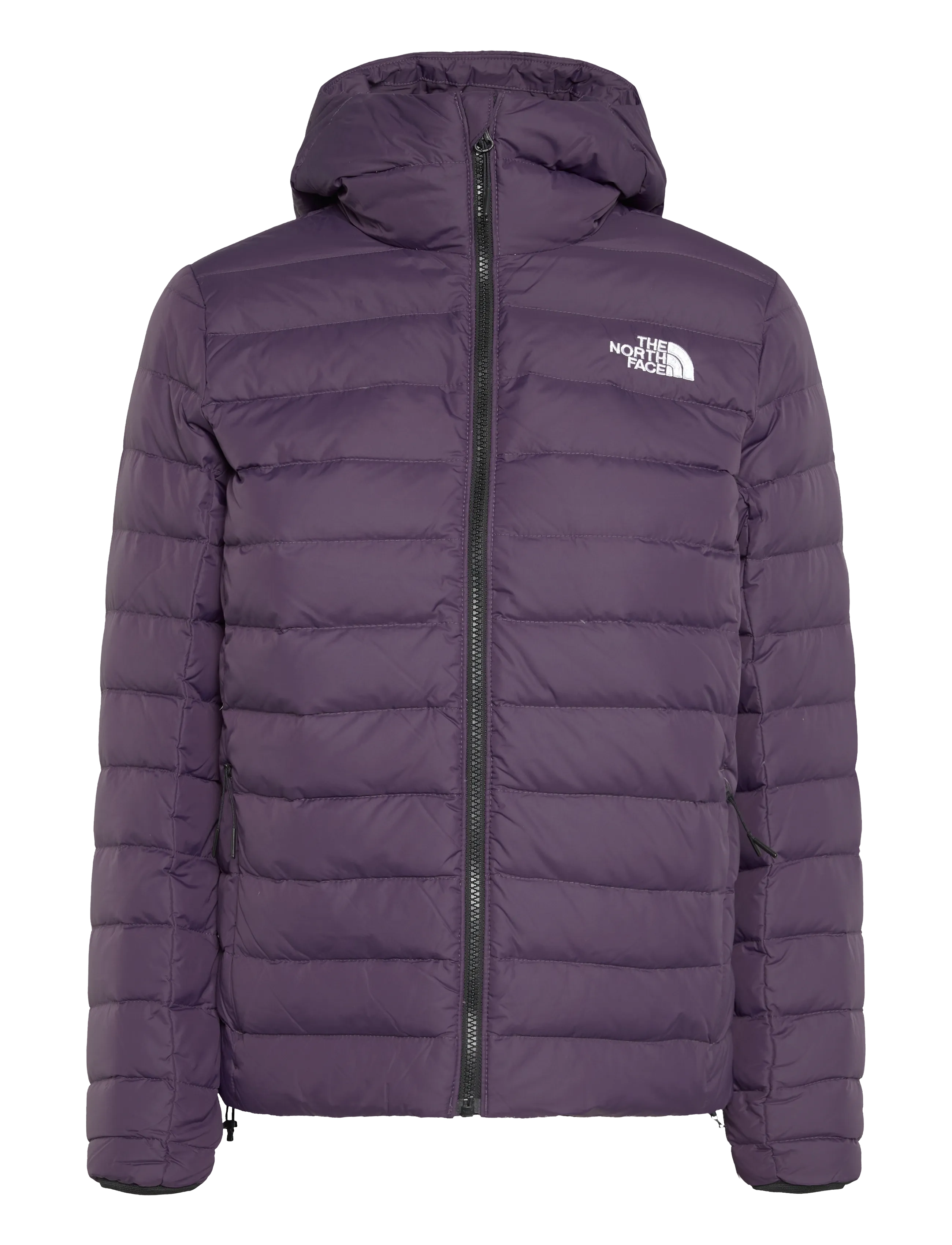 The North Face W CLASSIC DOWN HOODED JACKET - Kläder - ENDLESS DUSK / purple