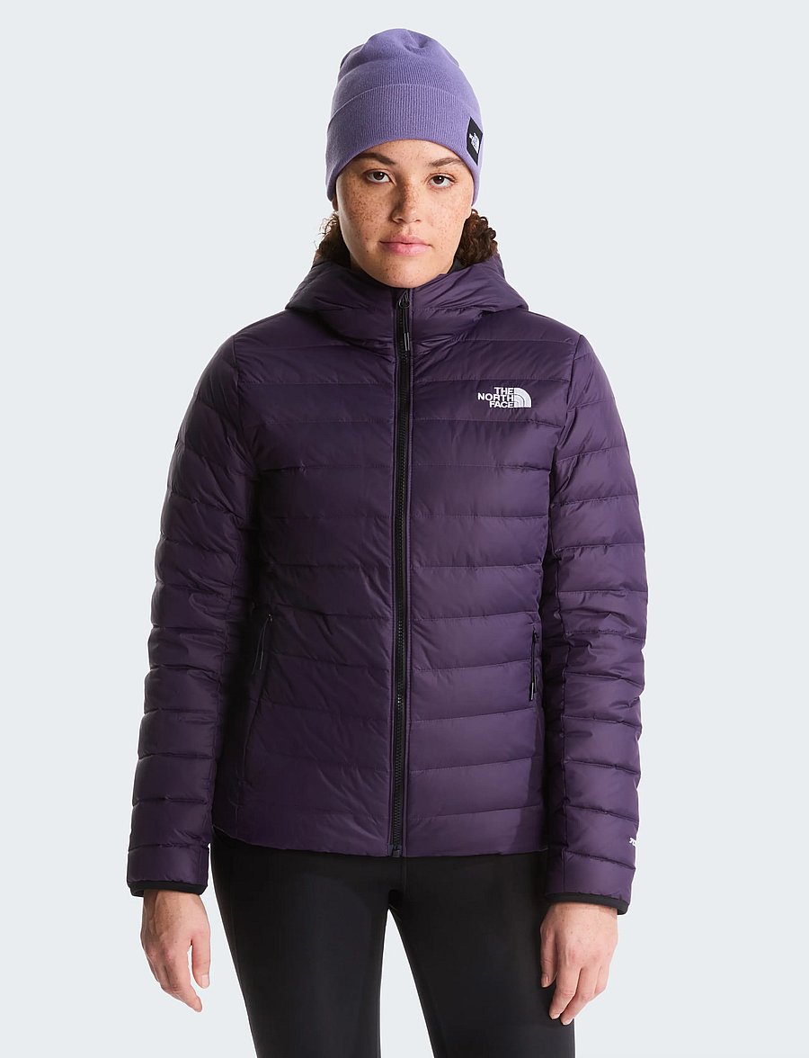 The North Face - W CLASSIC DOWN HOODED JACKET - vinterjackor - endless dusk - 0