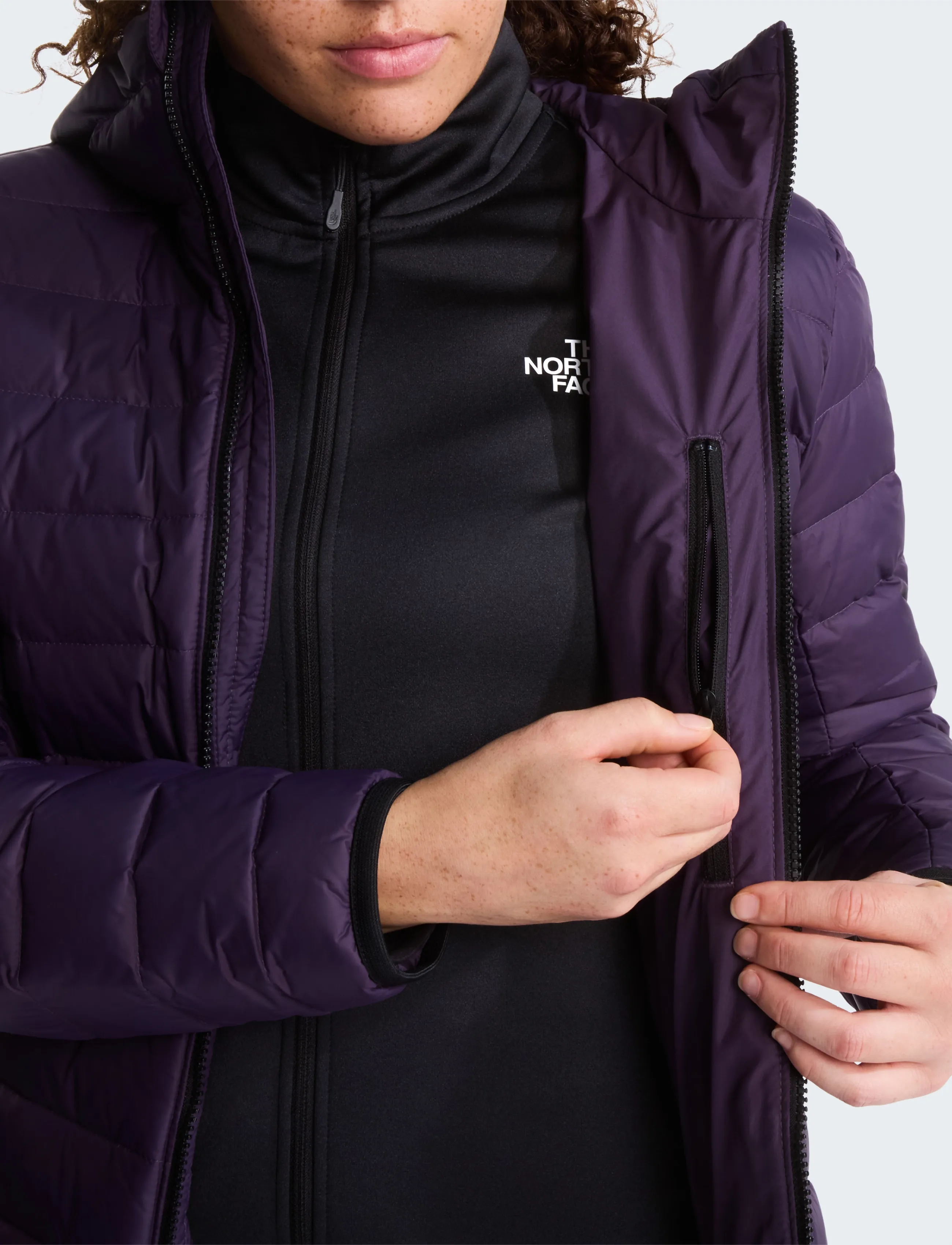THE NORTH FACE W Classic Down Hooded Jacket jackor dam – bild 10
