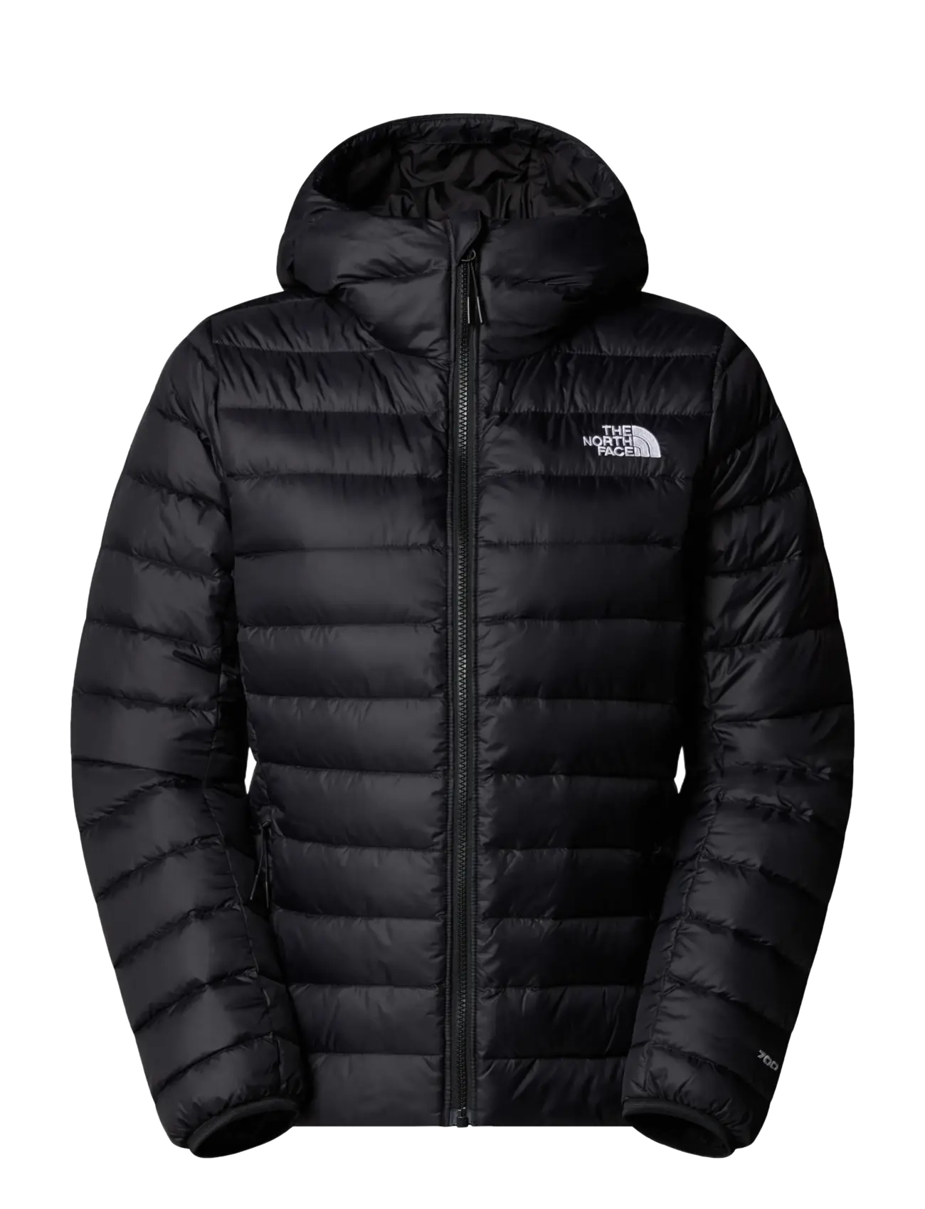 The North Face W CLASSIC DOWN HOODED JACKET - Overtøj - TNF BLACK / black