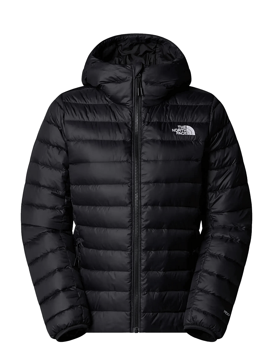 The North Face - W CLASSIC DOWN HOODED JACKET - tnf black - 1