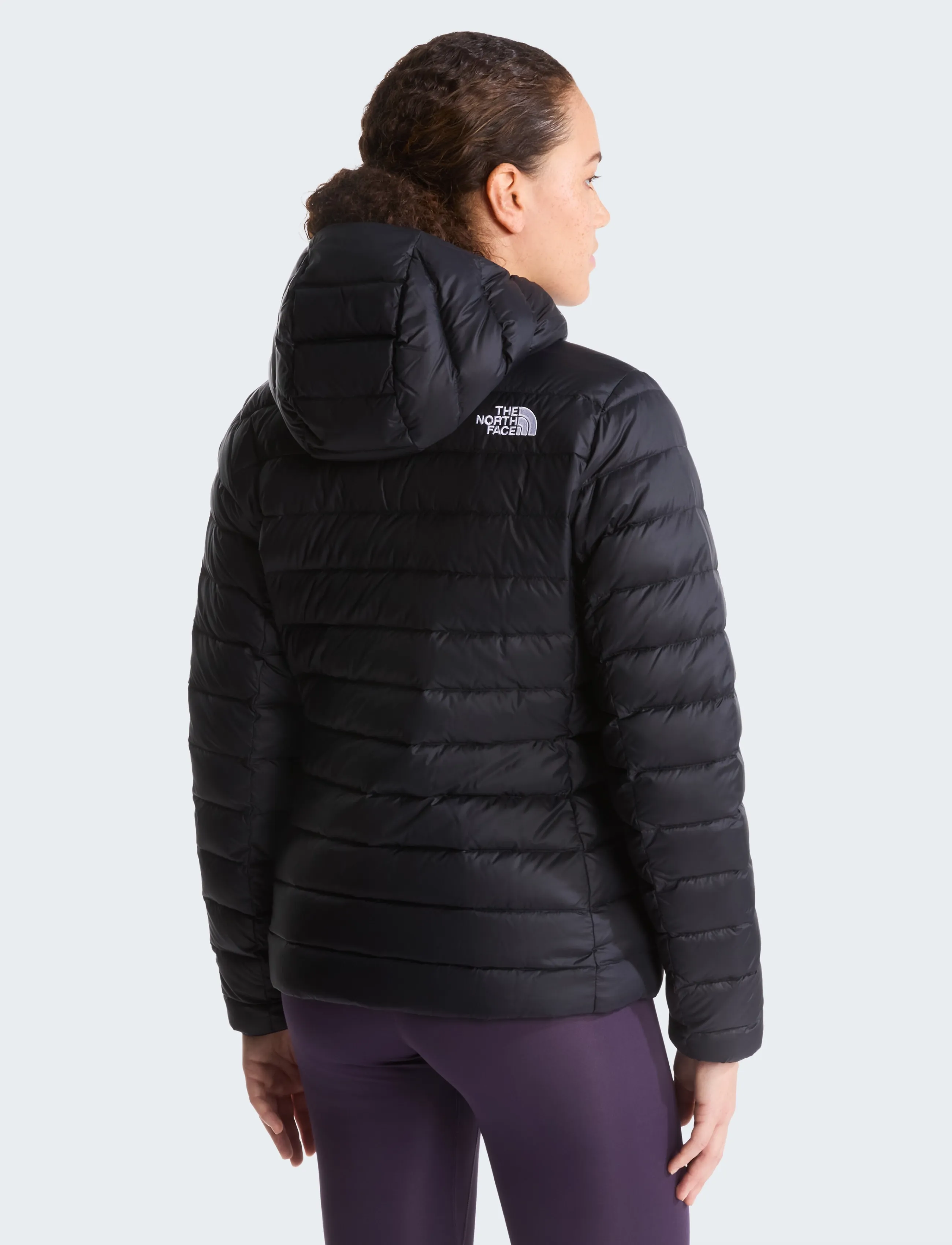 The North Face - W CLASSIC DOWN HOODED JACKET - tnf black - 5