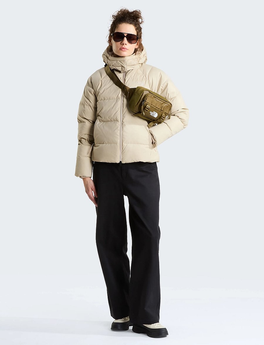 The North Face - W HYDRENALITE CITY DOWN HOODED JACKET - sulejoped ja voodriga joped - timeless taupe - 3