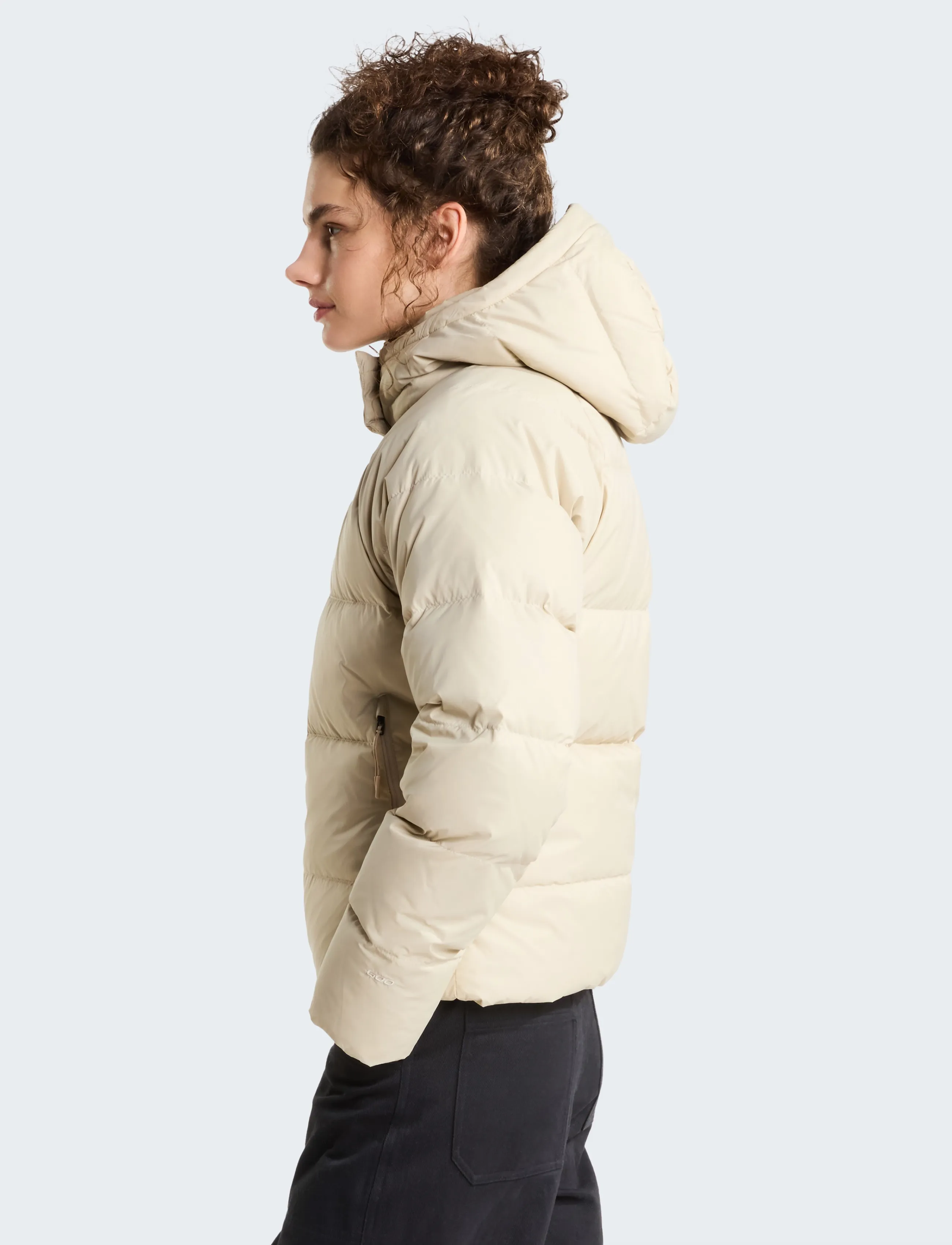 The North Face - W HYDRENALITE CITY DOWN HOODED JACKET - timeless taupe - 4