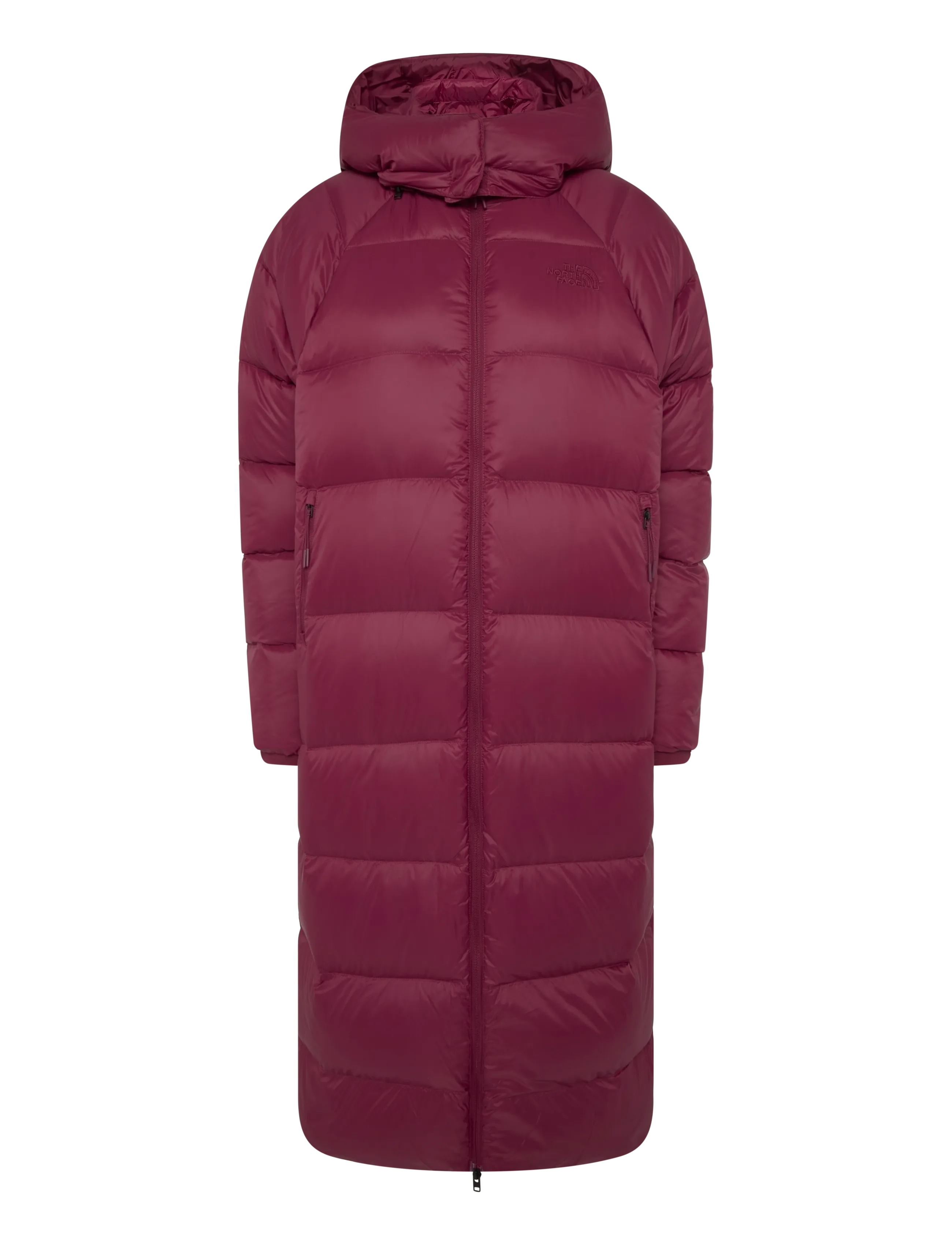 The North Face W HYDRENALITE CITY LONG DOWN HOODED PARK - The North Face - BURGUNDY CRUSH / burgundy