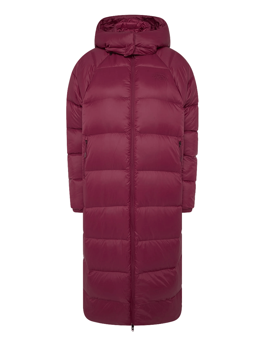 The North Face - W HYDRENALITE CITY LONG DOWN HOODED PARK - jacken - burgundy crush - 1