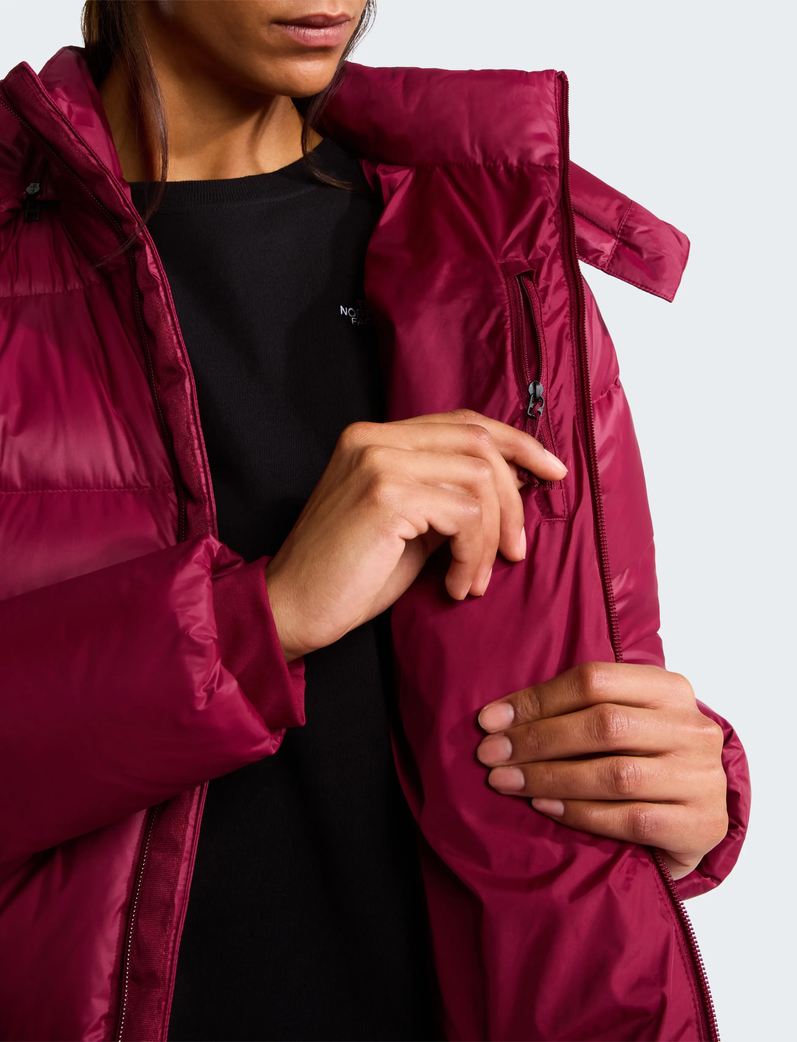 THE NORTH FACE W Hydrenalite City Long Down Hooded Park jackor dam – bild 9