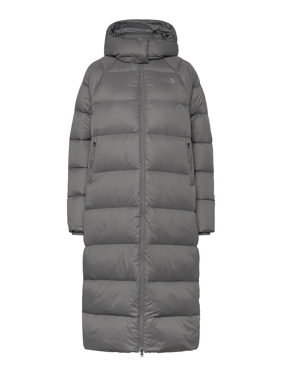 The North Face - W HYDRENALITE CITY LONG DOWN HOODED PARK - parkaser - smoked pearl - 1