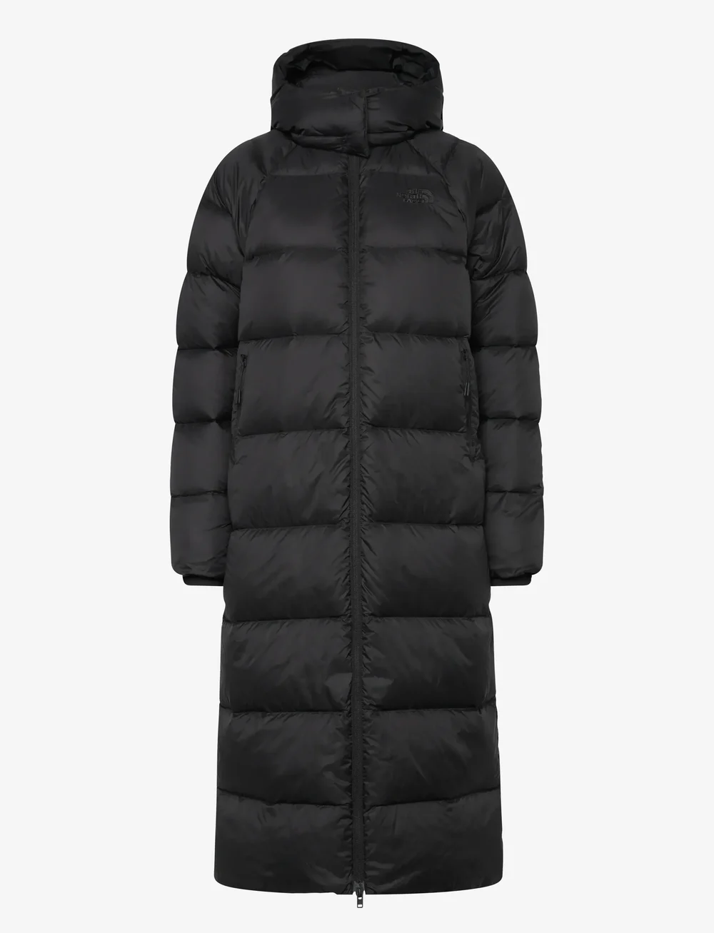 The North Face - W HYDRENALITE CITY LONG DOWN HOODED PARK - jacken - tnf black - 0