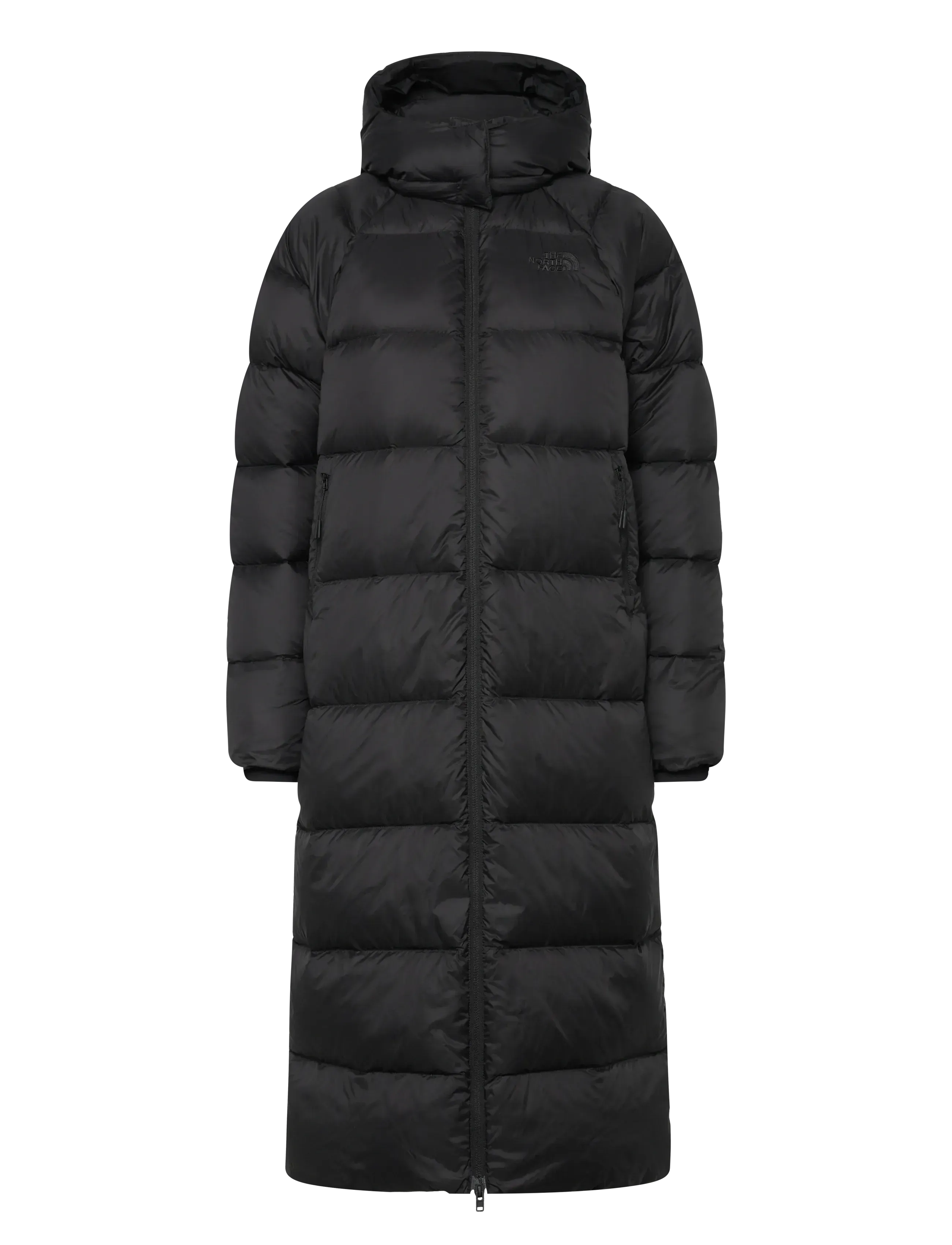 The North Face W HYDRENALITE CITY LONG DOWN HOODED PARK - Kampagne - TNF BLACK / black