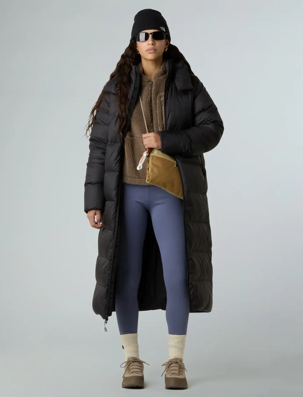 The North Face - W HYDRENALITE CITY LONG DOWN HOODED PARK - parkasjackor - tnf black - 3