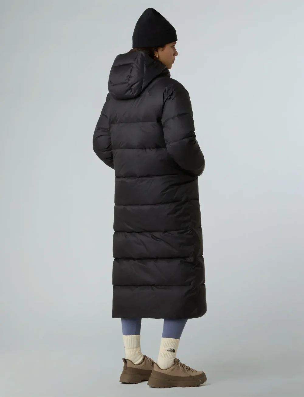 The North Face - W HYDRENALITE CITY LONG DOWN HOODED PARK - parkasjackor - tnf black - 4