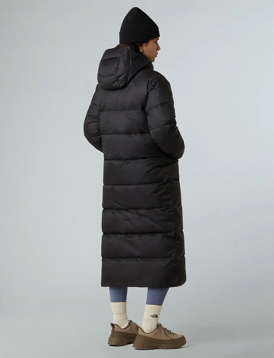 The North Face - W HYDRENALITE CITY LONG DOWN HOODED PARK - jacken - tnf black - 4