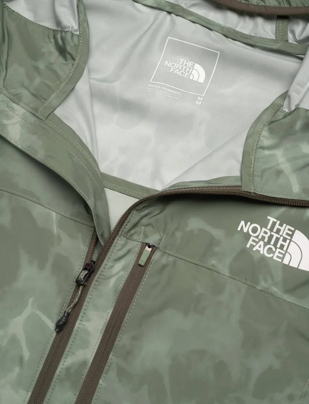 The North Face - M HIGHER RUN WIND JACKET -PRINT - sportsjakker - bark mist light refract - 2