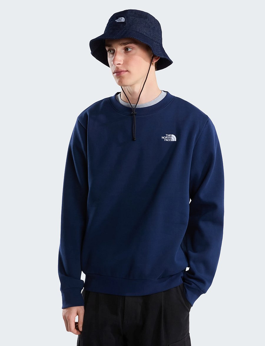 The North Face - M EVOLUTION SIMPLE DOME REGULAR CREW - oberteile - summit navy - 0