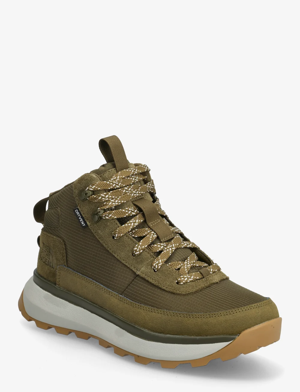 The North Face - M BERGEN MID WP - hiking shoes - sycamore/soapstone - 0