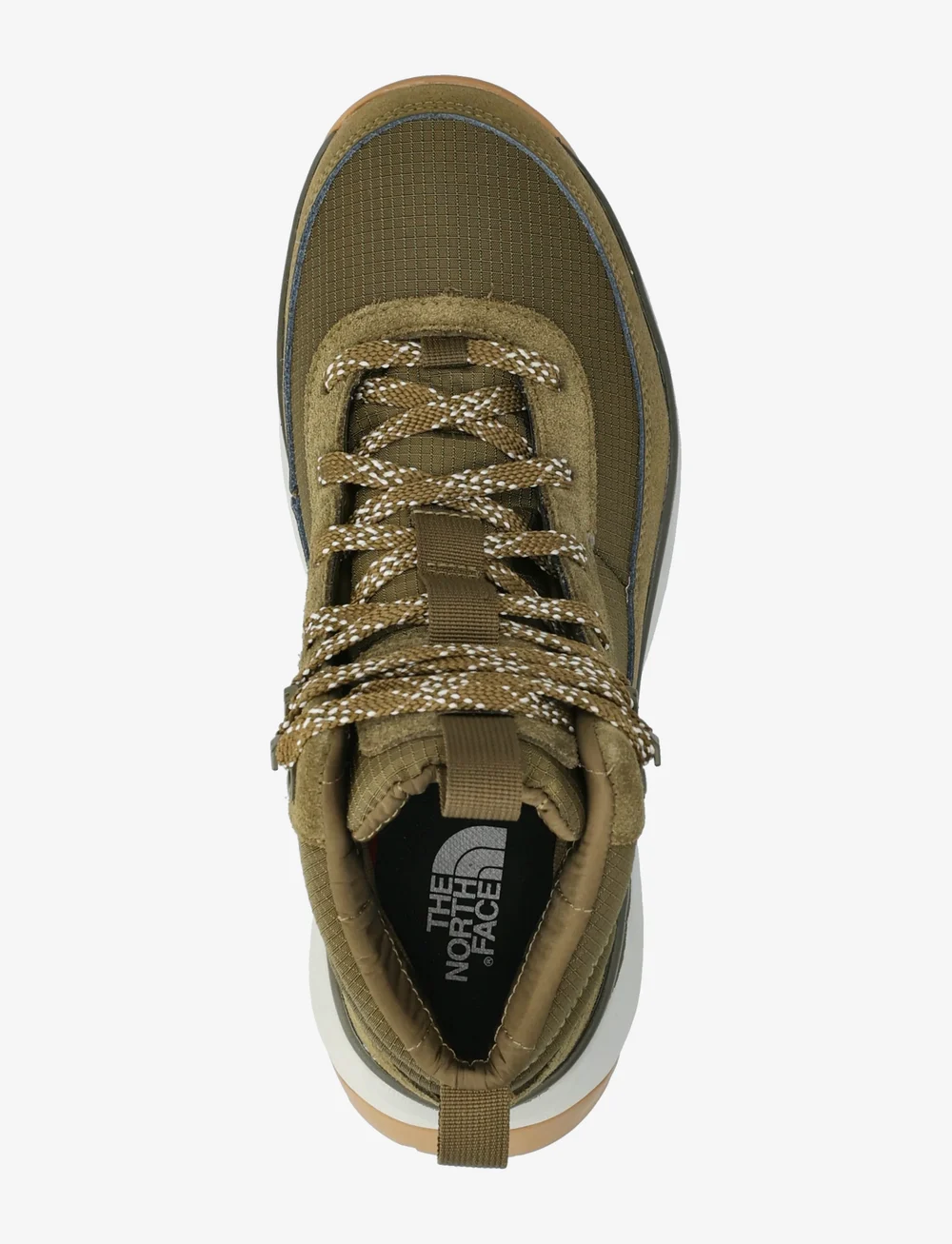 The North Face - M BERGEN MID WP - hiking shoes - sycamore/soapstone - 3