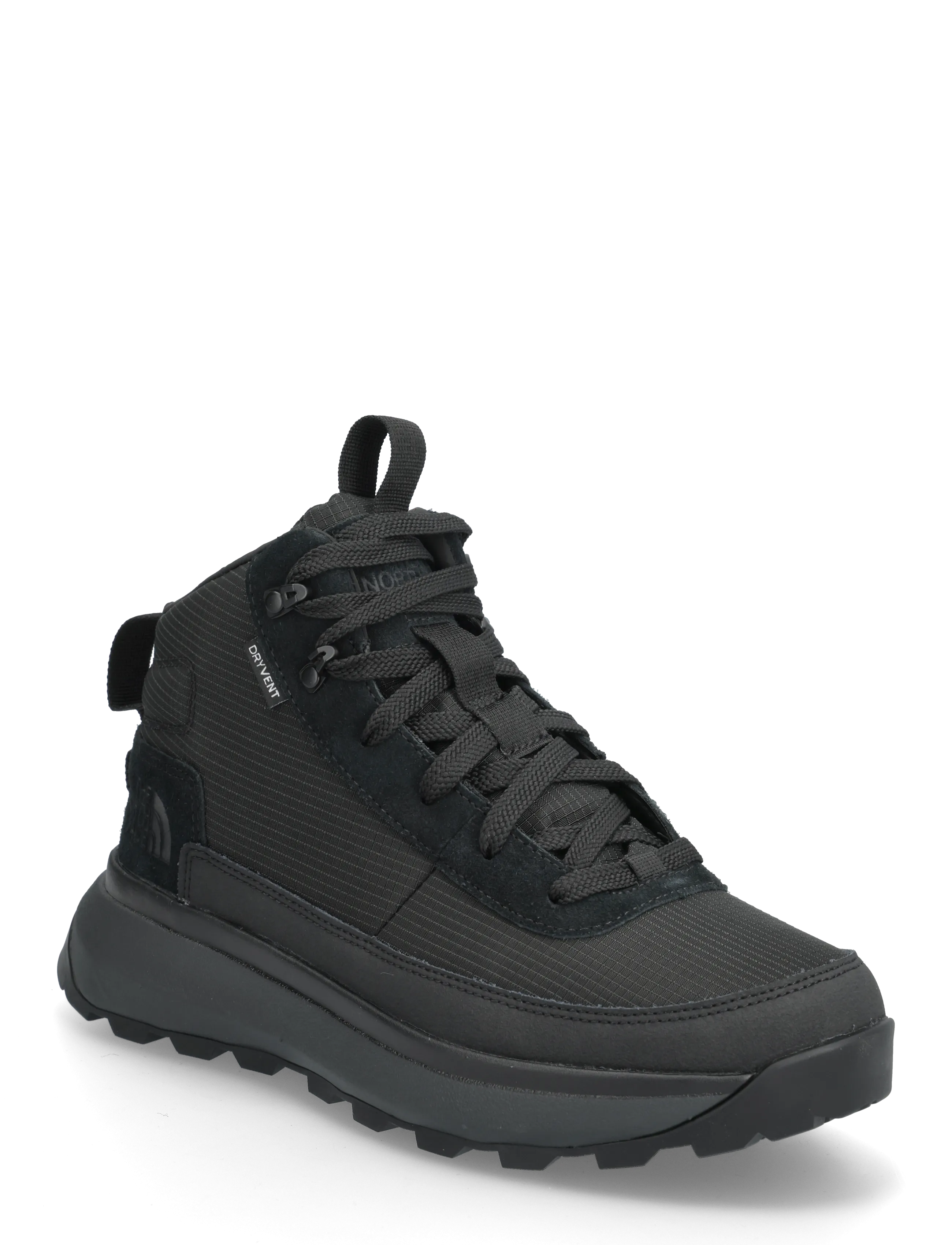 The North Face M BERGEN MID WP - Schuhe - TNF BLACK/ANTHRACITE GR / black