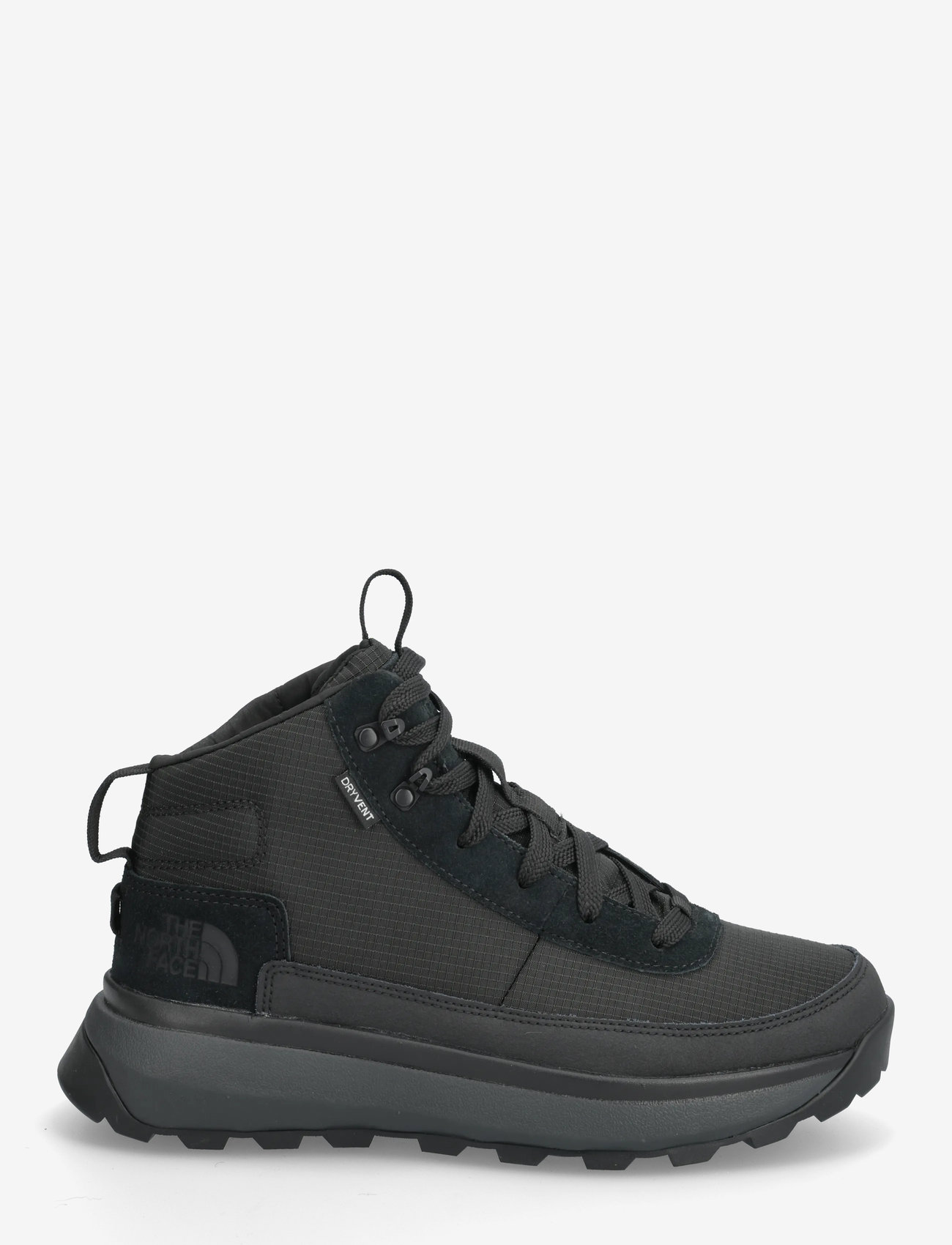 The North Face - M BERGEN MID WP - hiking shoes - tnf black/anthracite gr - 2