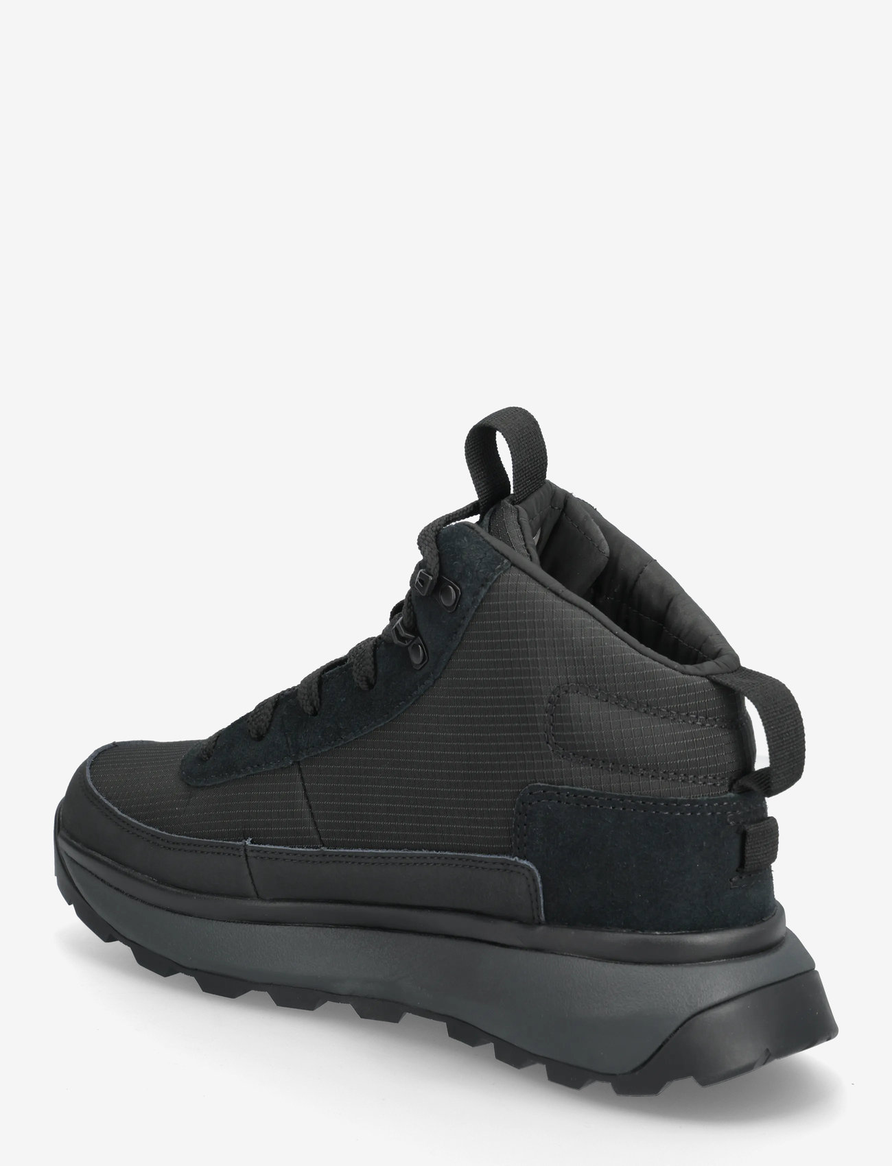 The North Face - M BERGEN MID WP - hiking shoes - tnf black/anthracite gr - 3