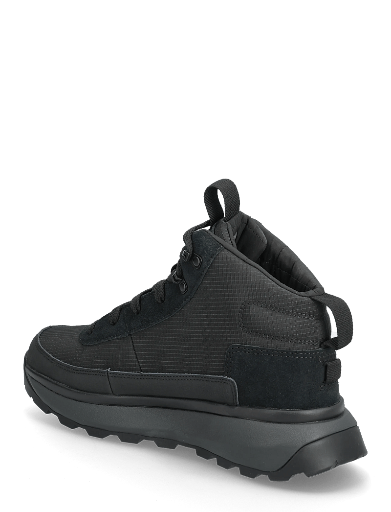 The North Face - M BERGEN MID WP - hiking shoes - tnf black/anthracite gr - 3