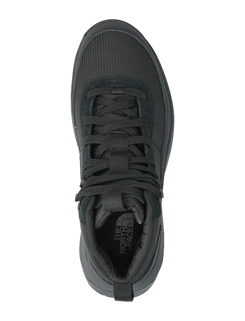 The North Face - M BERGEN MID WP - hiking shoes - tnf black/anthracite gr - 4