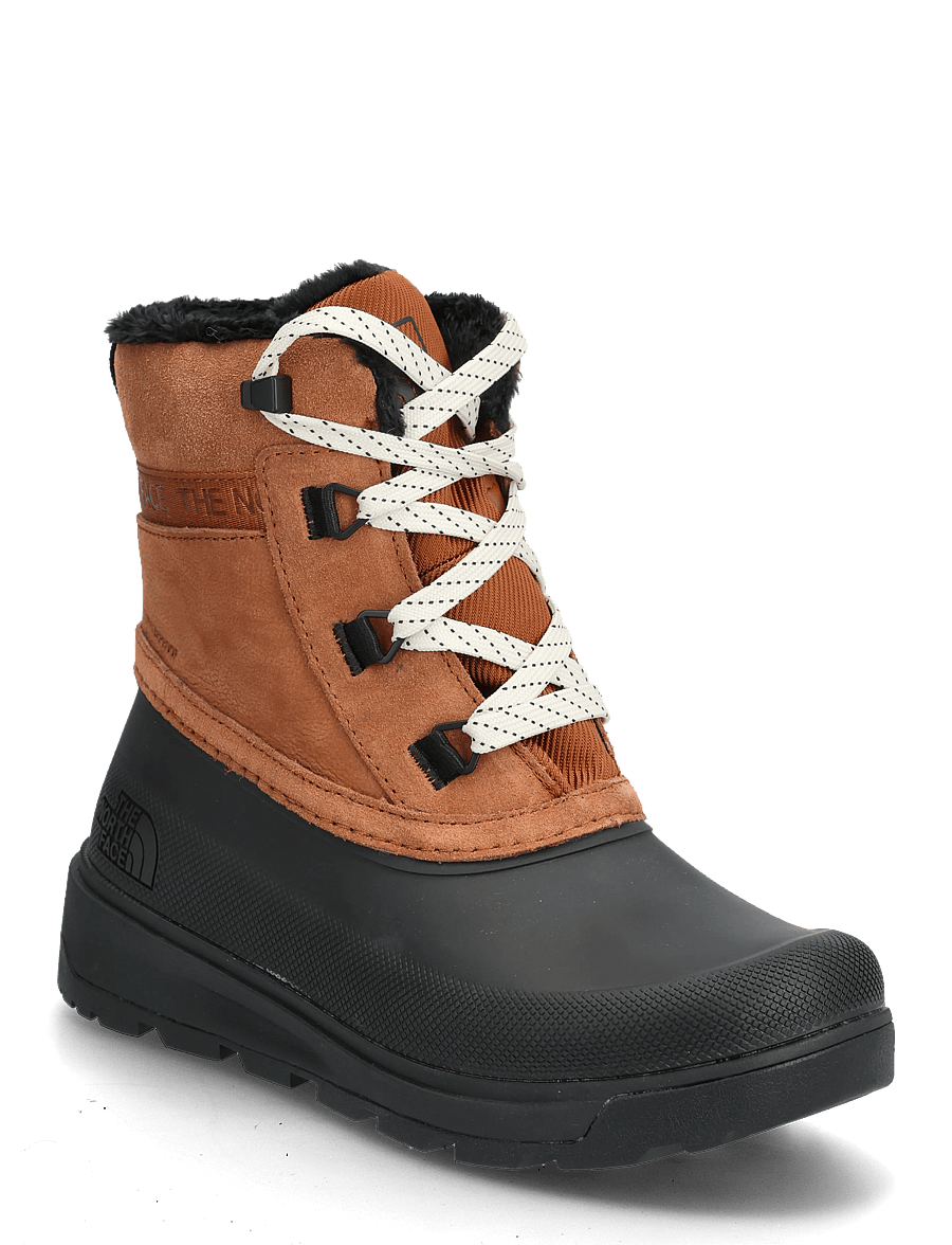 The North Face - W SHELLISTA V SHORTY WP - hiking shoes - burnt umber/tnf black - 1