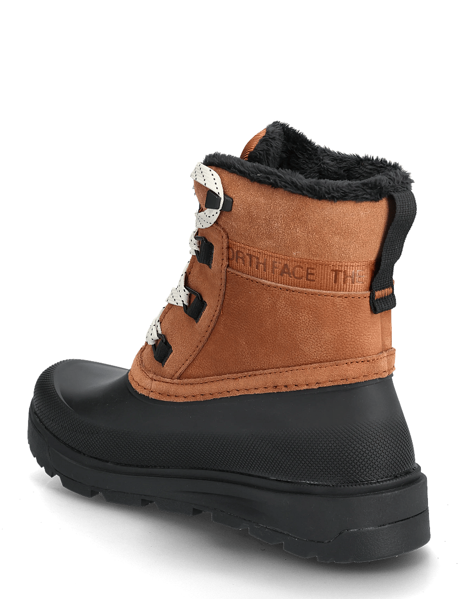 The North Face - W SHELLISTA V SHORTY WP - hiking shoes - burnt umber/tnf black - 3