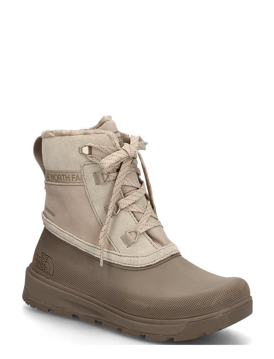 The North Face - W SHELLISTA V SHORTY WP - vandresko - timeless taupe/garnet - 0