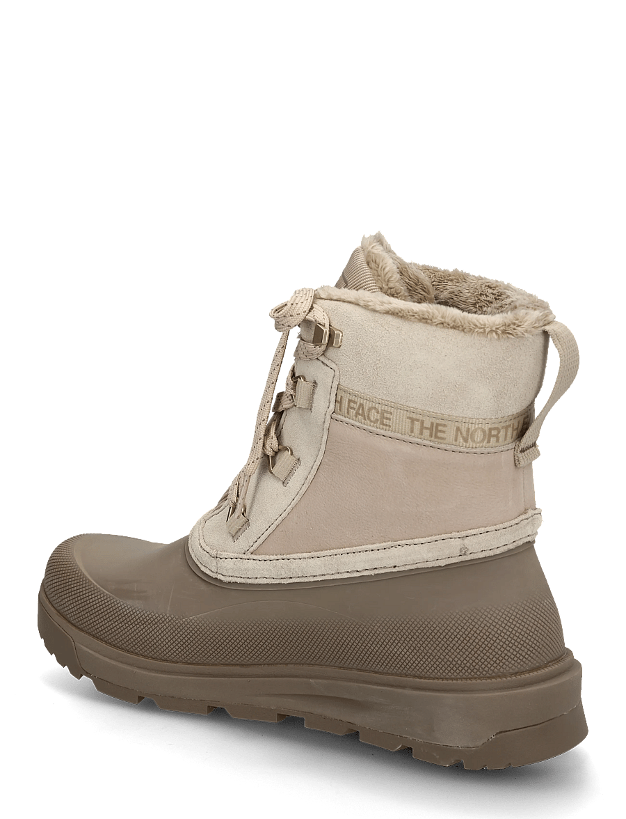 The North Face - W SHELLISTA V SHORTY WP - wanderschuhe - timeless taupe/garnet - 1