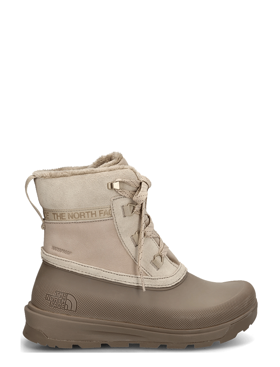 The North Face - W SHELLISTA V SHORTY WP - vandresko - timeless taupe/garnet - 2