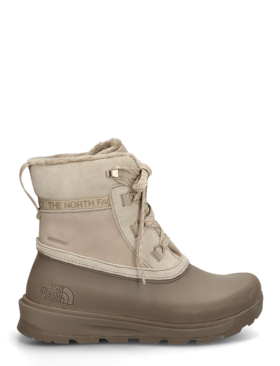 The North Face - W SHELLISTA V SHORTY WP - wanderschuhe - timeless taupe/garnet - 2