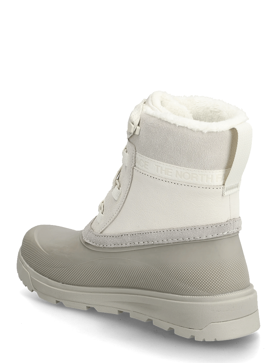 The North Face - W SHELLISTA V SHORTY WP - matka- ja kõndimisjalatsid - white dune/soapstone - 3