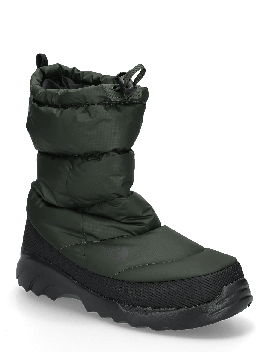 The North Face - NUPTSE TRACTION BOOTIE - bottle green/tnf black - 0